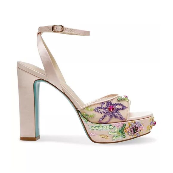 Betsey Johnson Viven Platform Sandal 9.5 - Picture 2 of 16